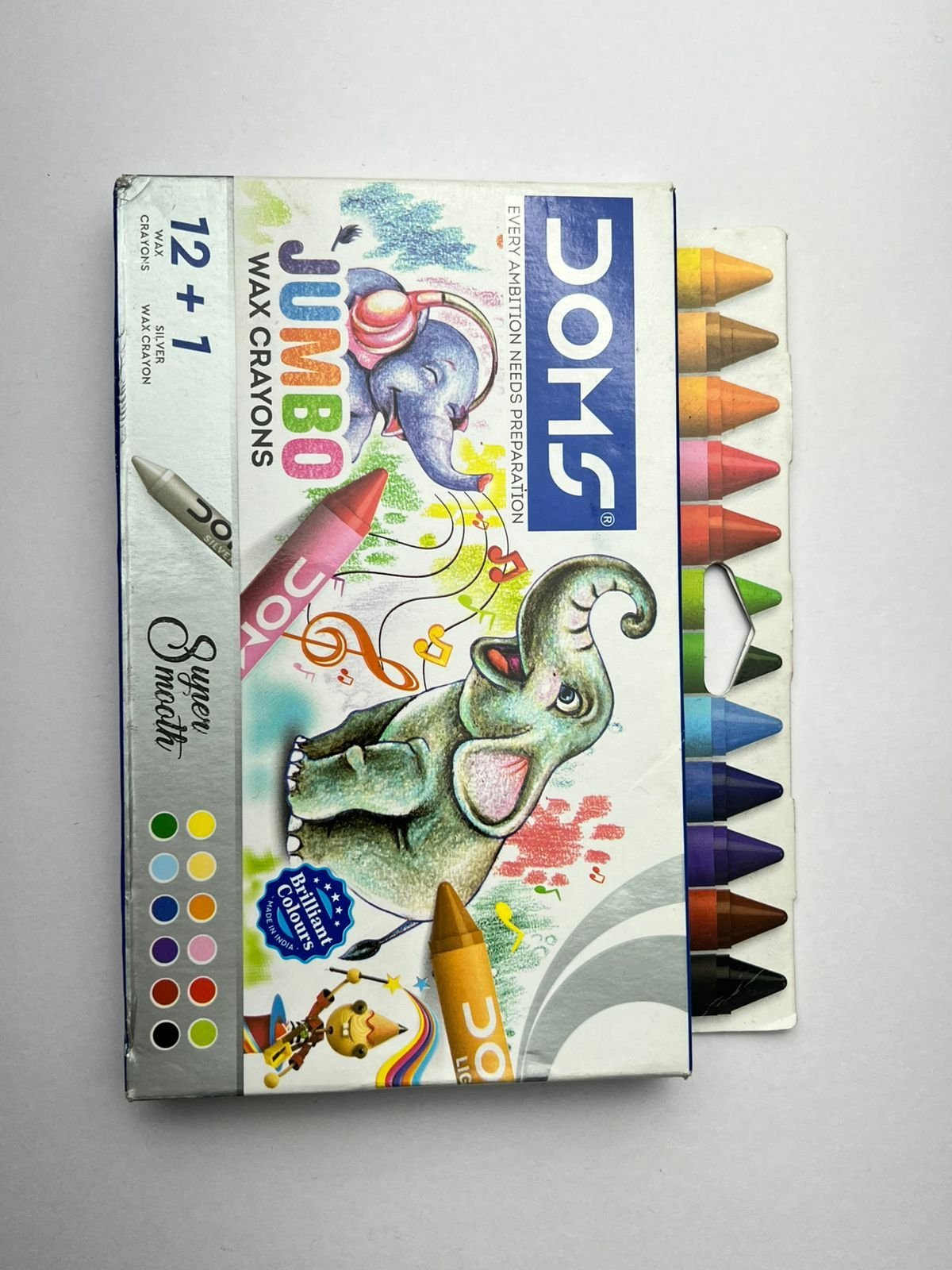 doms wax crayons 60/