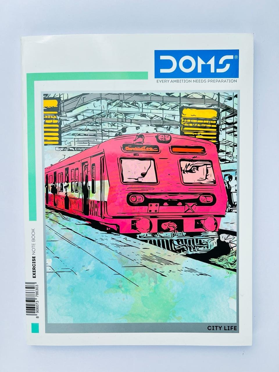 DOMS Ruled Notebook - Crown Size doms ruled notebook crown size