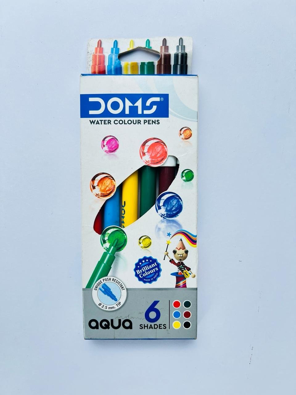 DOMS Aqua 6 Shade Water Colour Pen doms wc pen